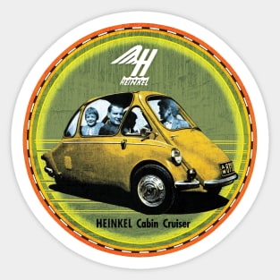 HEINKEL bubble car Sticker